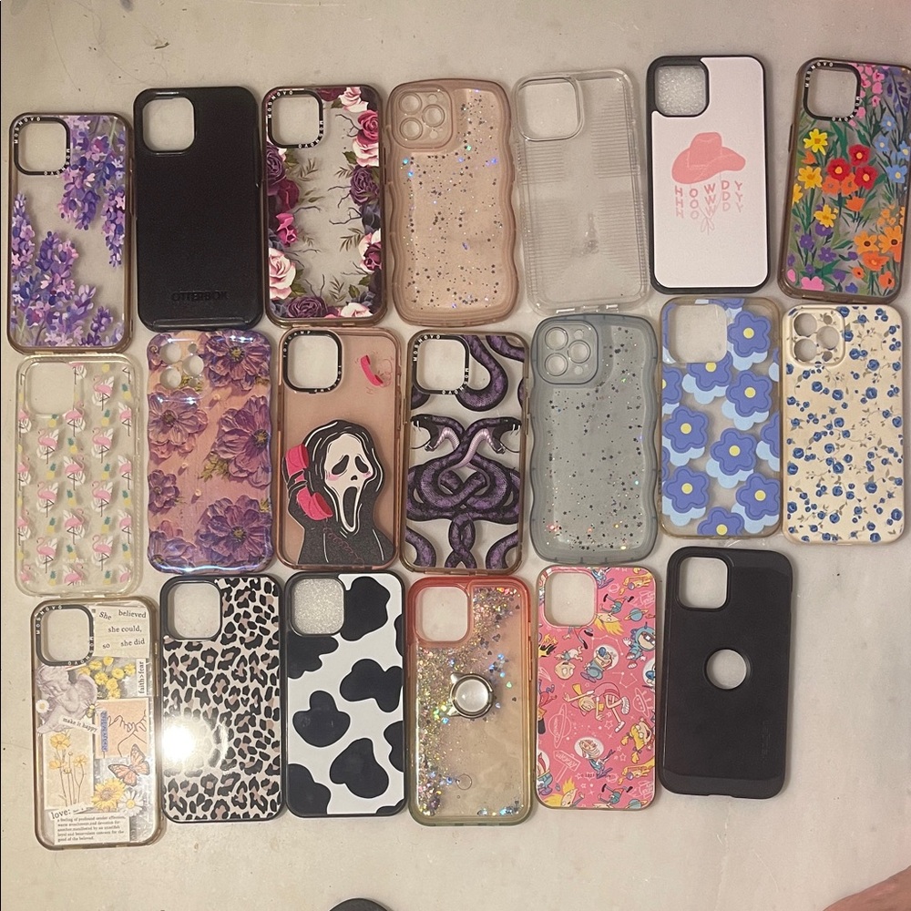 Assorted Phone Cases Collection